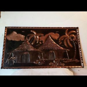 COPY - Congo Art print made of copper